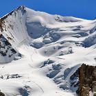 Monte-Rosa-weihnachtspano vom Gipfelbereich des mächtigsten Alpenberges neu gestitcht, ...