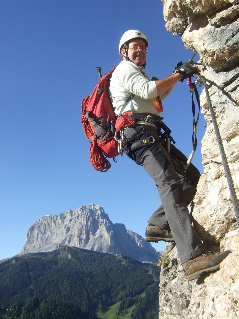 Monte Stevia, Via ferrata Sandro Pertini