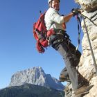 Monte Stevia, Via ferrata Sandro Pertini