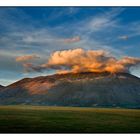 Monte Vettore im Abendlicht