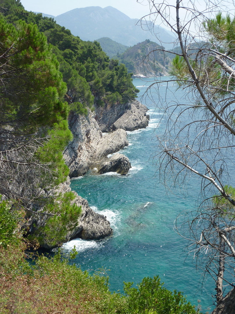 Monténégro - chemin côtier