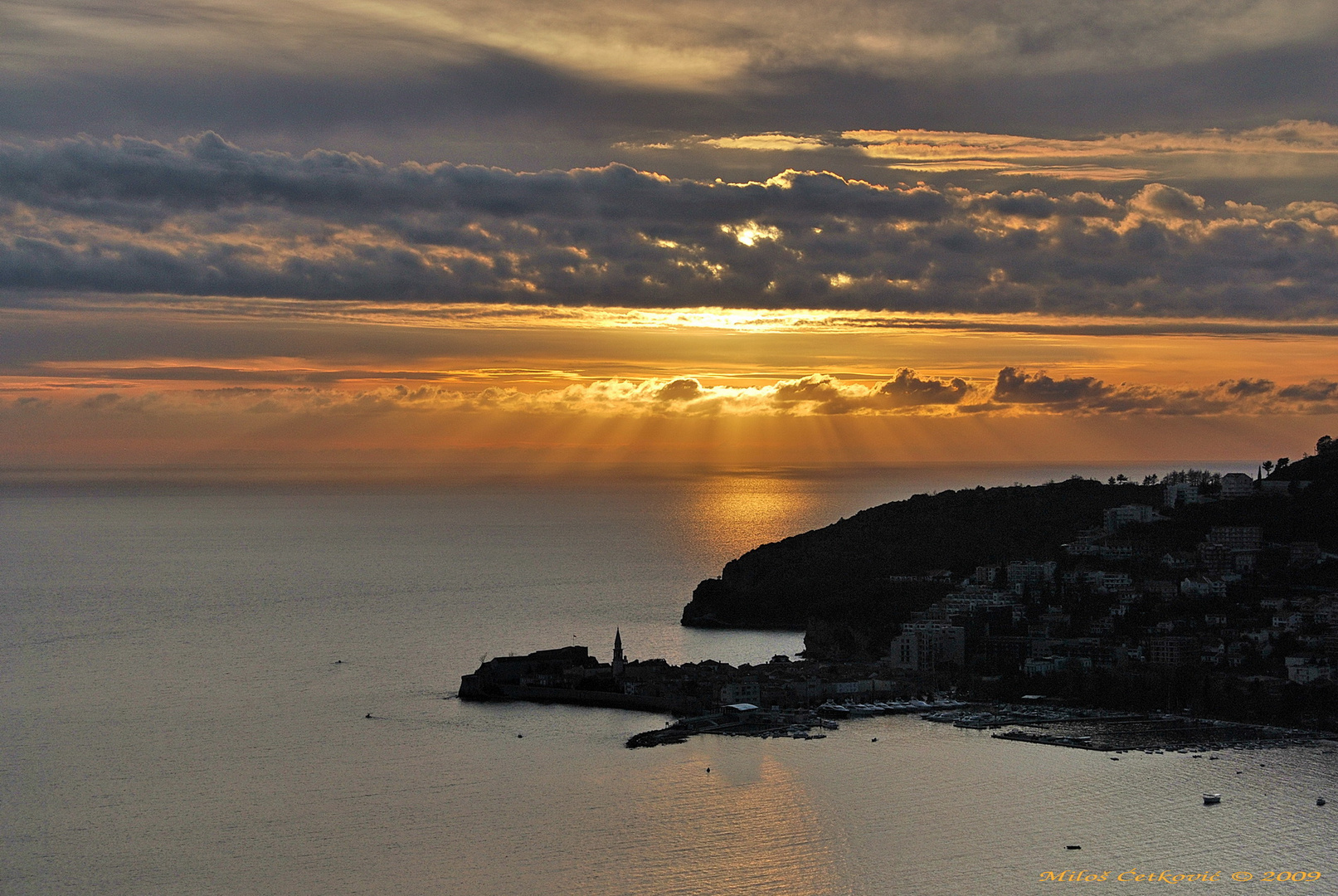 Montenegro sunset