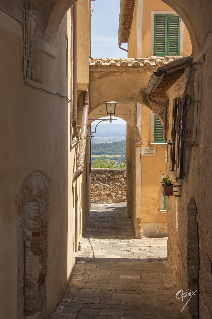 Montepulciano Gasse