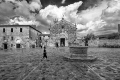 Monteriggioni dopo l'acquazzone