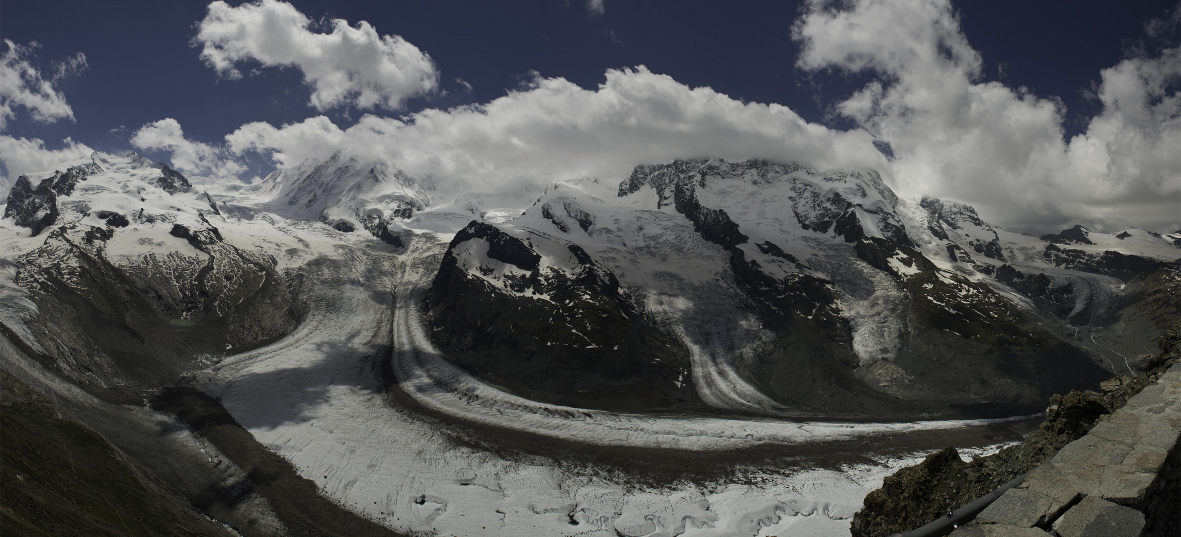 Monterosa, Gornergletscher