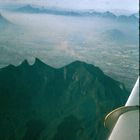 Monterrey Saddle-Mountain vom Flugzeug