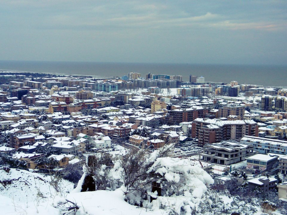 Montesilvano innevata