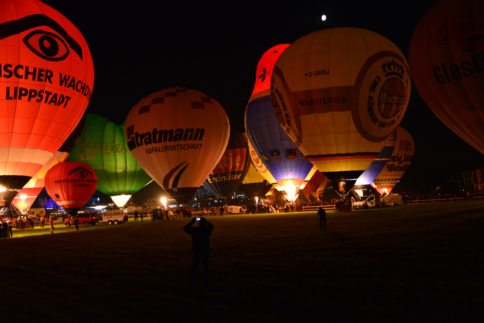 Montgolfiade Ballonglühen Warstein 2014