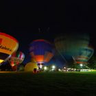 Montgolfiade Münster - Ballonglühen (2)