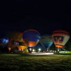 Montgolfiade Münster - Ballonglühen