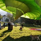 Montgolfière préparatifs 2