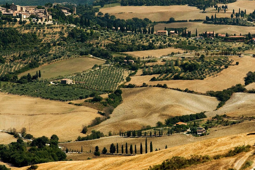 Monticchiello e le sue terre