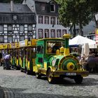 Montjoie - Le petit train touristique vert, sur fond musical...