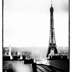 montmartre actuellement - Vue de la Tour Eiffel