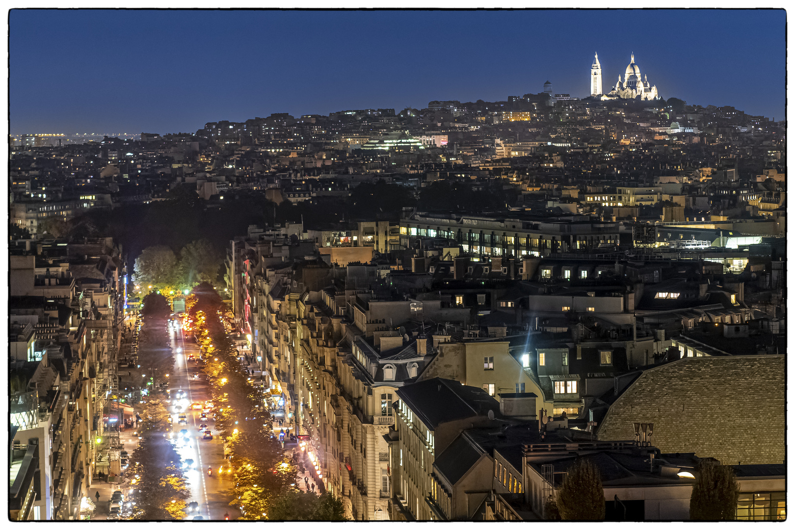 Montmartre by night