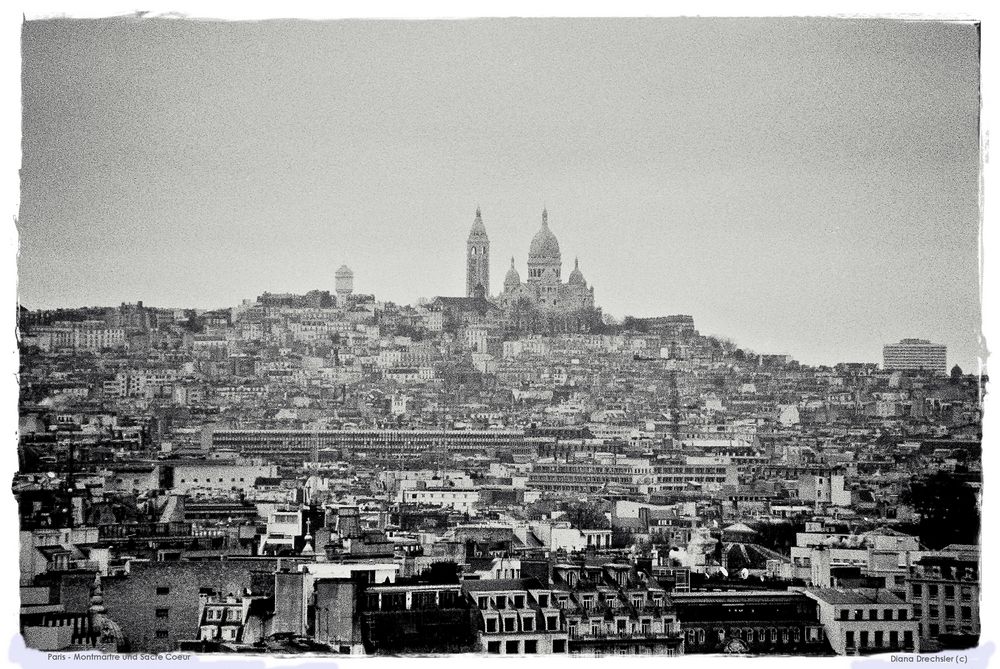 Montmartre im Winter