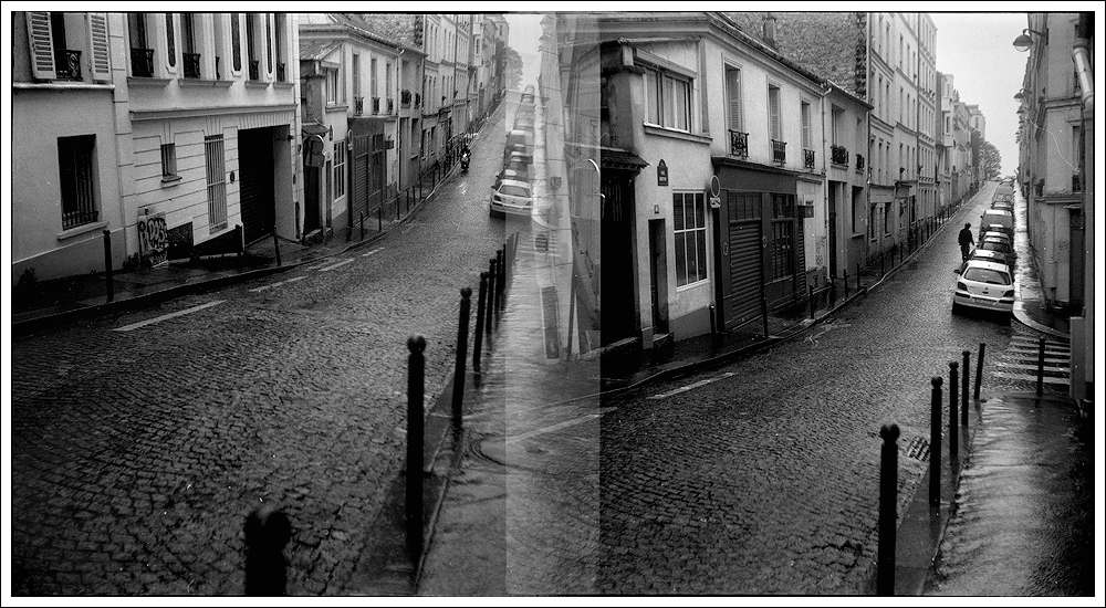 Montmartre in the rain