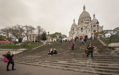 Montmartre - Parvis du Sacré Coeur - Sacré Coeu - 05