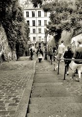 Montmartre qui descend...