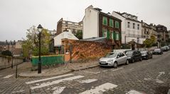 Montmartre - Rue St Vincent-Rue des Saules - Lapin Agile