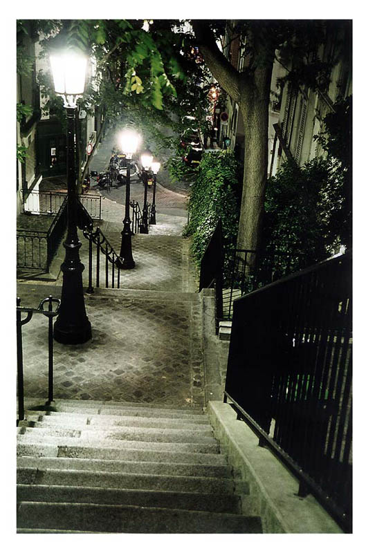 *montmartre/stairs*