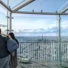 Montparnasse, just a couple admiring the horizon