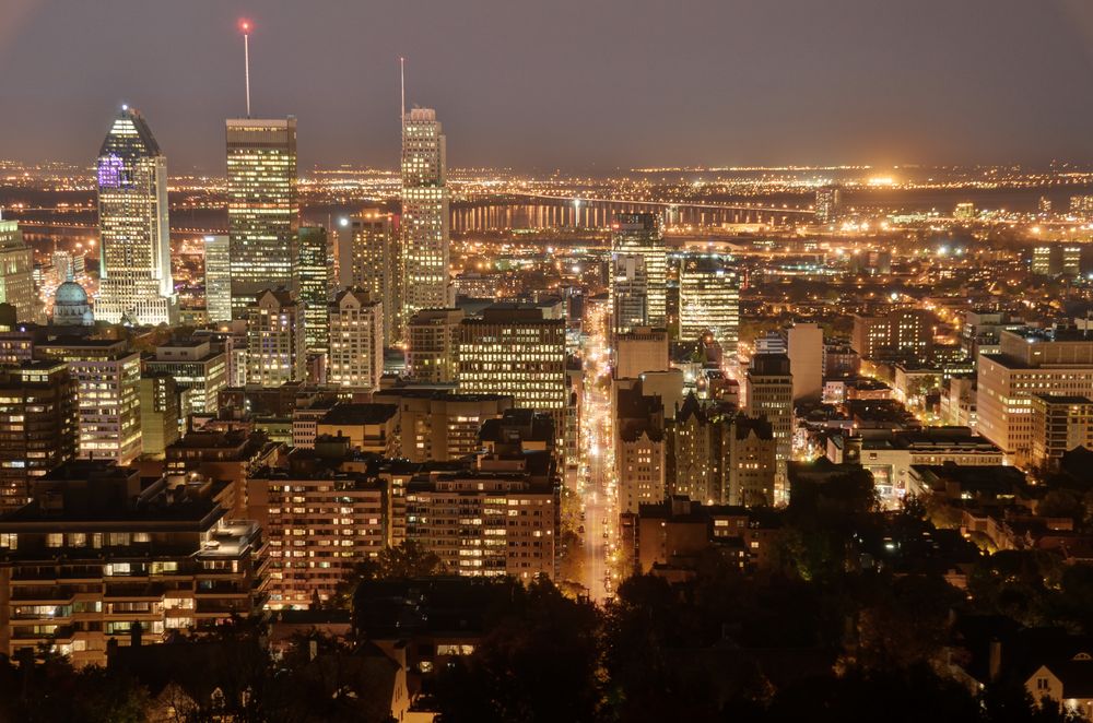 Montreal bei Nacht