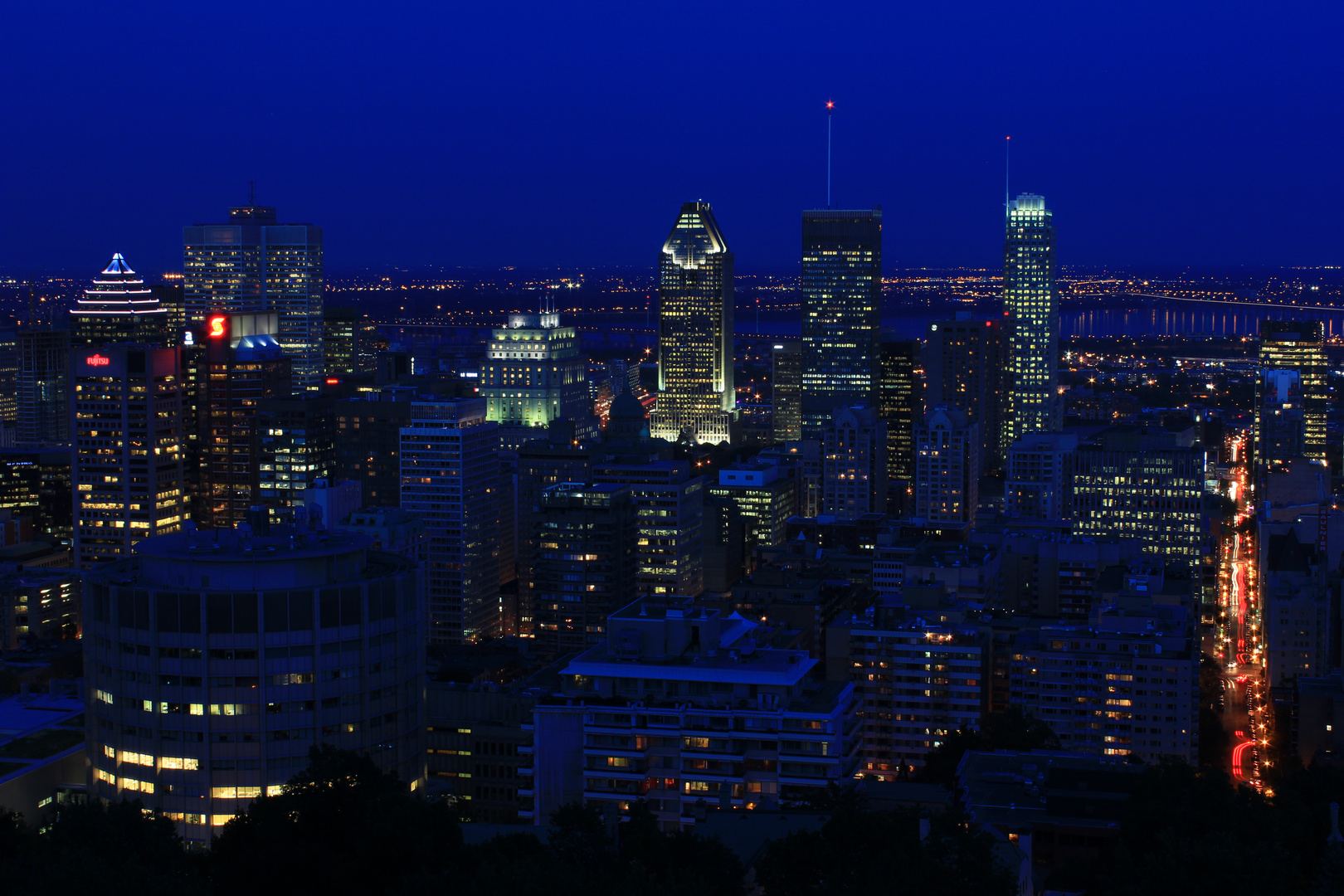 montreal bei nacht