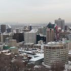 Montréal depuis le Mont Royal hiver 2013 n°2