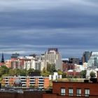 Montreal Downtown as seen from the roof of an Atwater area building