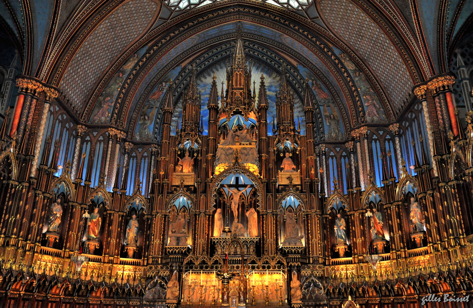  Montréal la basilique Notre Dame