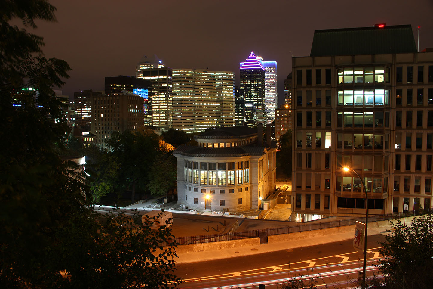 Montreal Nachtaufnahme