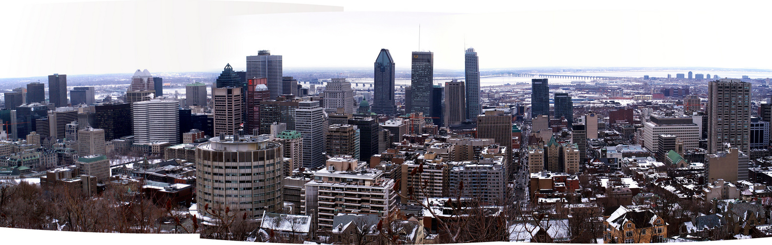 Montréal sous la neige