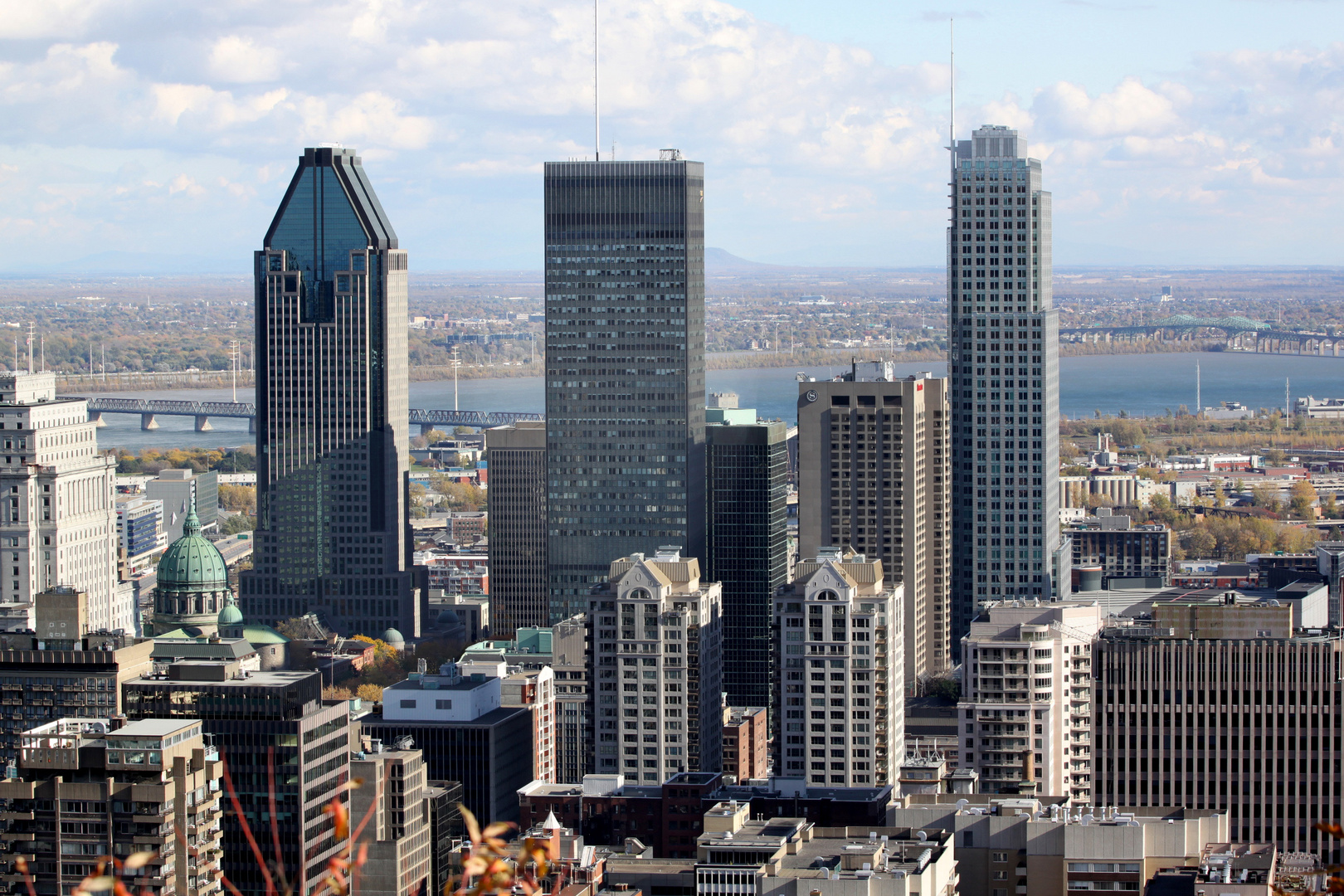 Montreal von der Mount Royal Aussichtsterasse