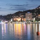 Montreux at night