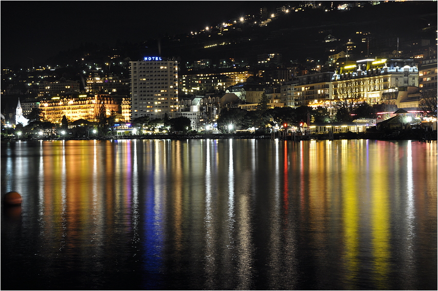 Montreux by night