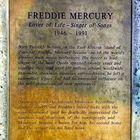 Montreux - Freddie Mercury Denkmal Erinnerungsplatte