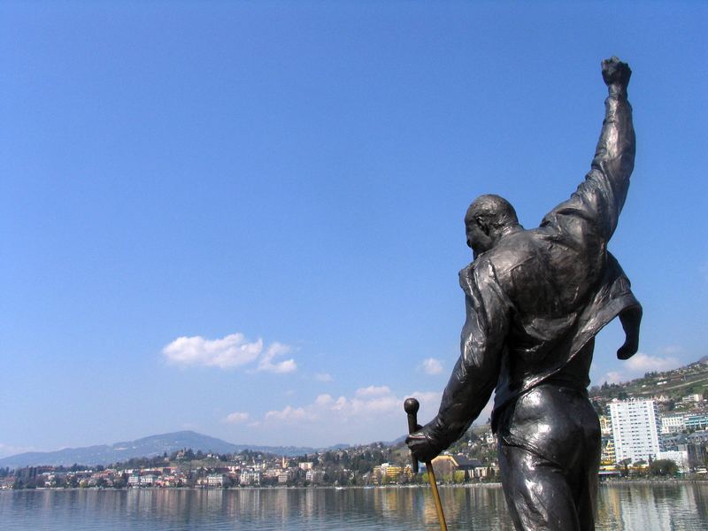 Montreux - Freddie Mercury in 'seiner' Stadt