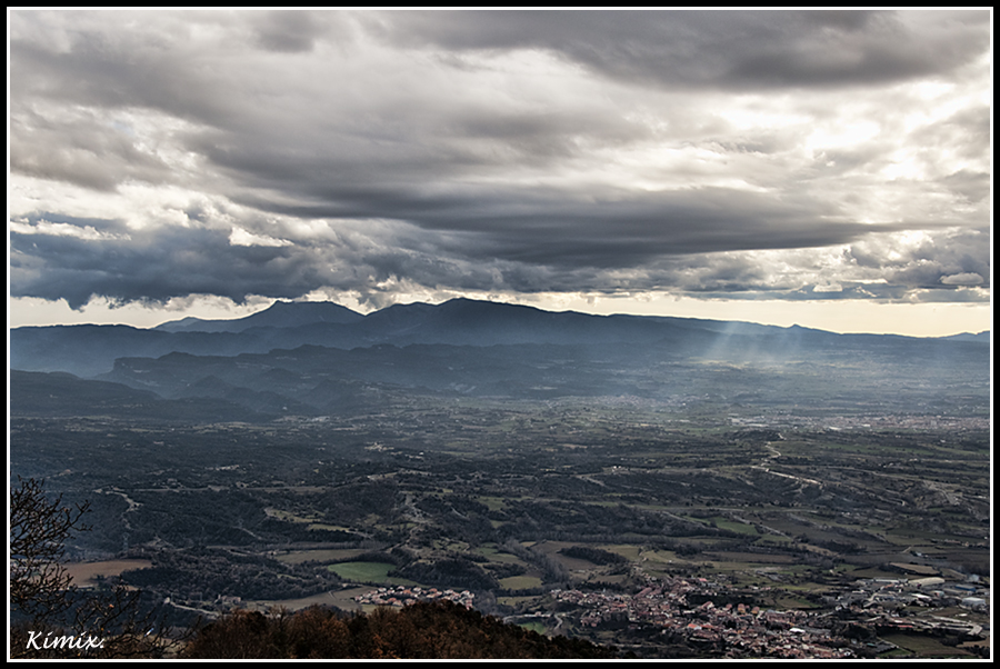 Montseny nublado.