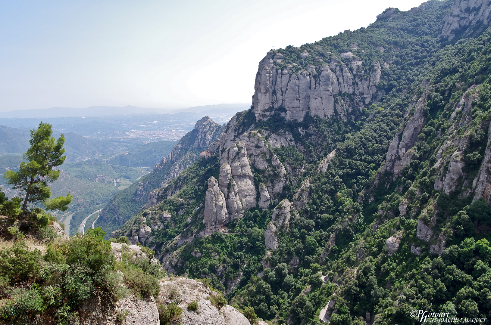 Montserrat - Aussicht 