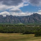 Montserrat mountain view