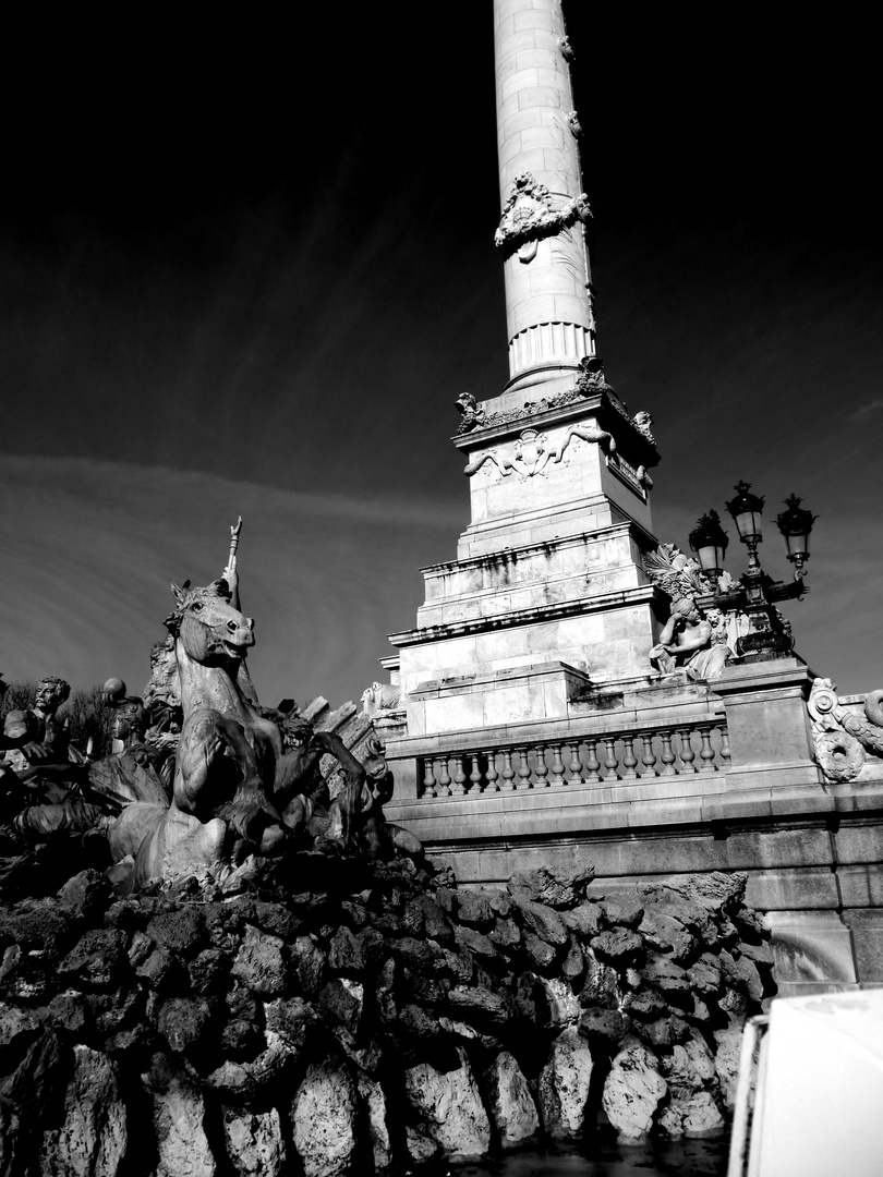 Monument aux Girondins in Bordeaux