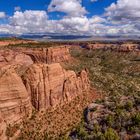 Monument Canyon mit Coke Ovens, Colorado NM, USA