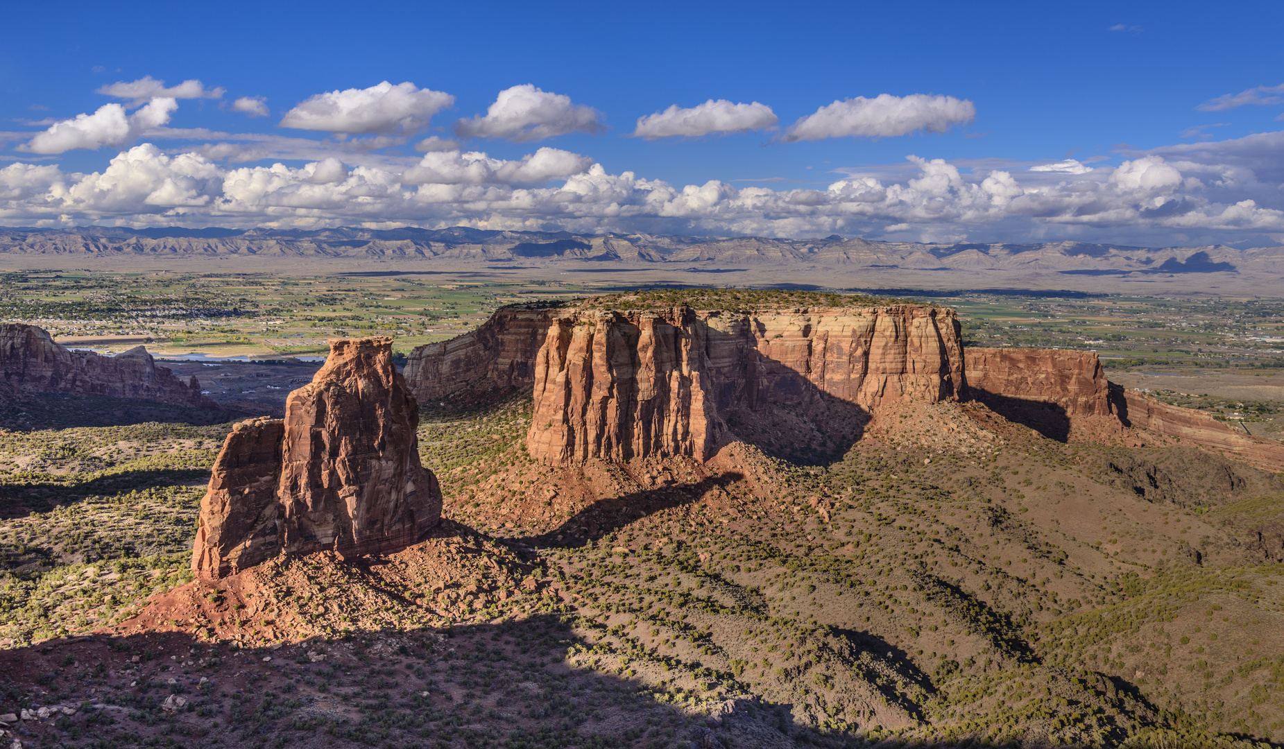 Monument Canyon mit Independence Monument, Colorado NM, USA