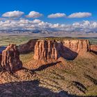 Monument Canyon mit Independence Monument, Colorado NM, USA