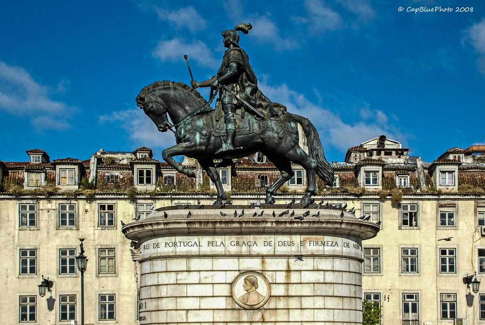 Monument Dom Joao I König von Portugal