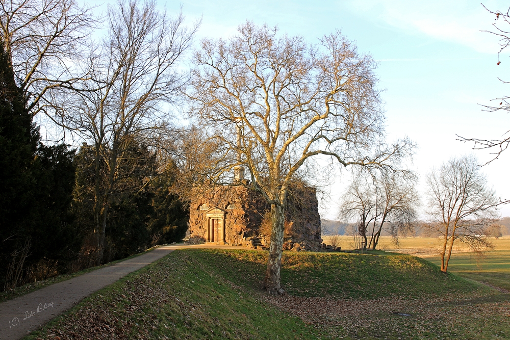 Monument in der Abendsonne