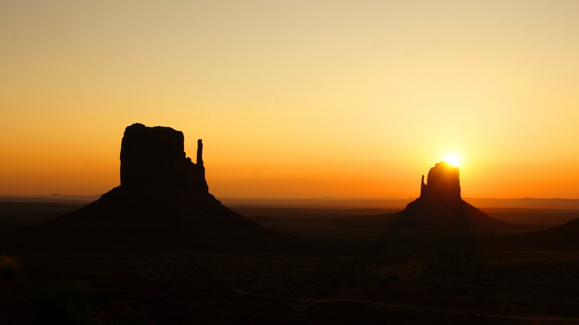 Monument sunrise