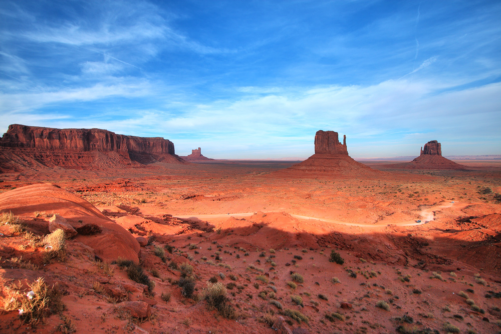 Monument Valley Abendstimmung