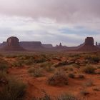 Monument Valley after storm